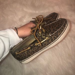 Cheetah Sperry Topsiders